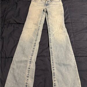 Wrangler Light Blue Bootcut Jeans